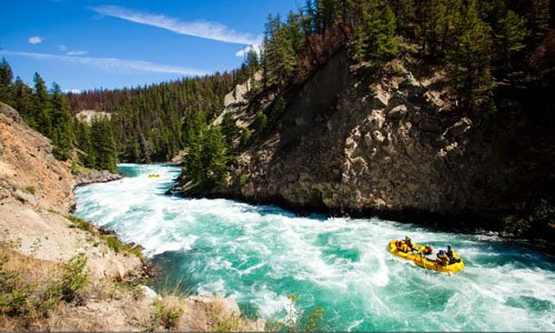 Chilko River rafting